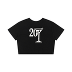 Off the Clock Cropped Tee